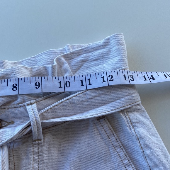 FREE PEOPLE Splendor in the Grass Oatmeal Skirt Tie Waist Size 0 - Picture 6 of 10